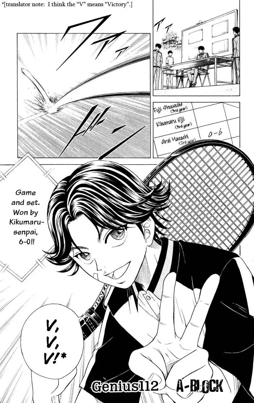 Prince of Tennis Chapter 112 1